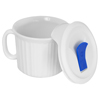 CorningWare French White Pop-Ins 20-oz Mug w/Cover 