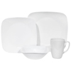Corelle Square Pure White 16-pc Set