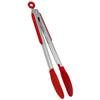 Ekco 123 Red Silicone Tongs