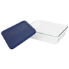 Pyrex Storage 6-Cup Rectangle Dish w/ Plastic Cover 