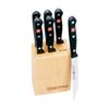 Wusthof 8305 Seven Piece Steak Knife Block Set