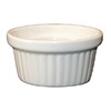 ITI American White Fluted Ramekin - 2.75 oz