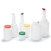 Carlisle PS801BC Store 'N Pour Complete Units with Assorted Lids