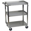 Focus 27-1/2" Stainless Steel Utility Cart