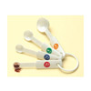 American Metalcraft Plastic 4-Piece Measuring Spoon Set