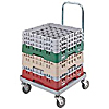 Cambro Gray Camdolly w/Chrome Handle