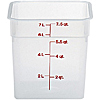 Cambro Translucent 8 qt. CamSquare Containers