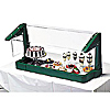 Cambro 48"L Free Standing Sneeze Guard