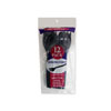 Party Essentials 9" Black Serving Fork - 12 Pack