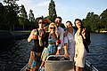 Laura, Andis,  Diana and Justs