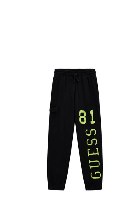 GUESS | Pantaloni felpa | L5YQ13 KAD74JBLK