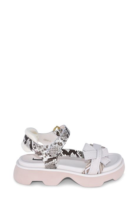  JEANNOT | Sandali | AJ501OFF WHITE/PITONE