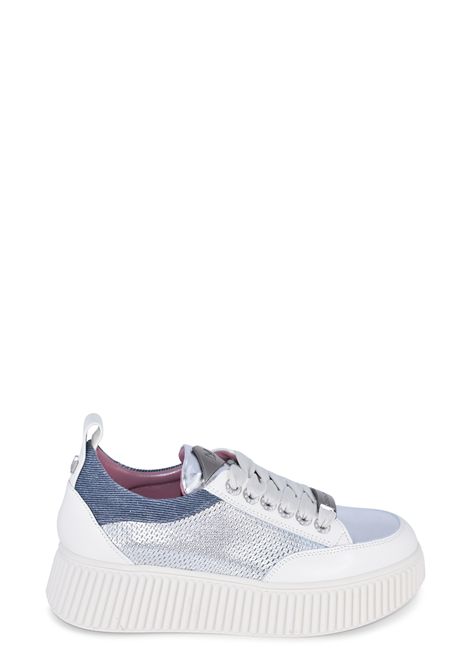  LORENZO MARI | Sneakers | SALLY 26ARGENTO/JEANS
