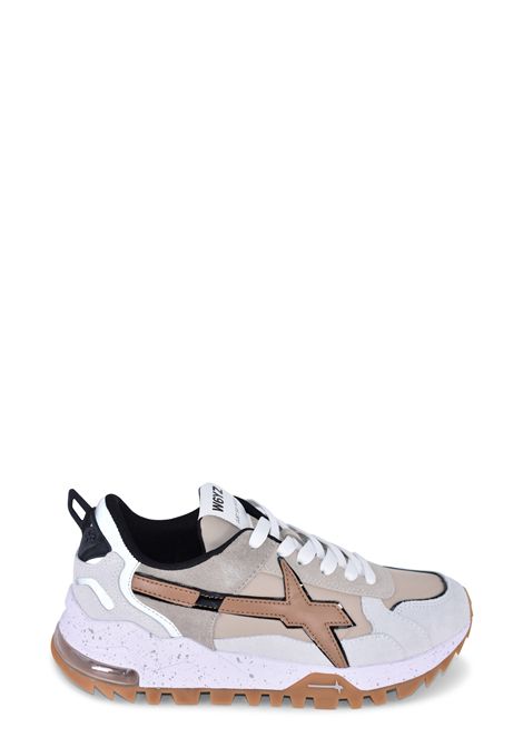  W6YZ | Sneakers | BREEZE 3-M.WHITE/GREY/BROWN