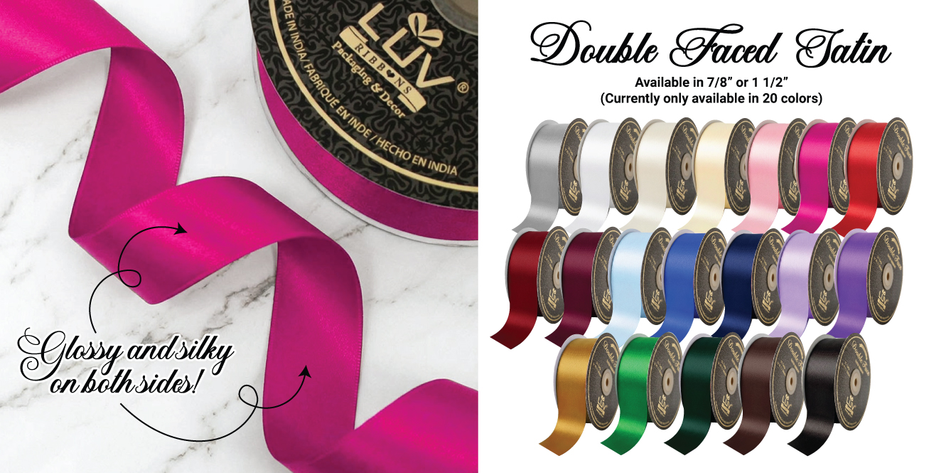 Premium Double Faced Satin