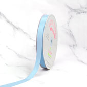 5/8" Single Face Satin Ribbon - 100 Yards (French Blue)