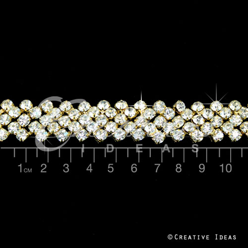 Rhinestone Accessories - Rhinestone Chains-3 to 5 Yards - Creative ...