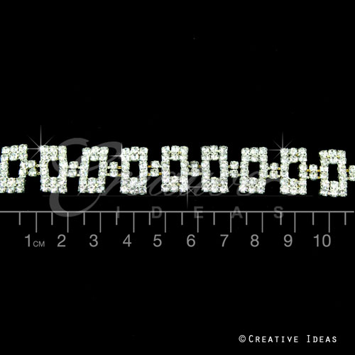 Rhinestone Accessories - Rhinestone Chains-3 to 5 Yards - Creative ...