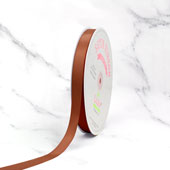 5/8" Single Face Satin Ribbon - 100 Yards (Copper)