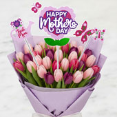 3 PCS BEST MOM & BUTTERFLY STICK PROPS-SET (Lavender)