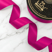 1 1/2" DOUBLE FACE SATIN-25 YDS (Azalea)