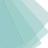 22" X 22" TRANSLUCENT FLORAL WRAP-20 PCS (Tropic Blue)