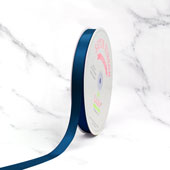 5/8" SINGLE FACE SATIN-100 YDS (Midnight Blue)