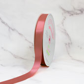 7/8" SINGLE FACE SATIN-100 YDS (Cinnamon)