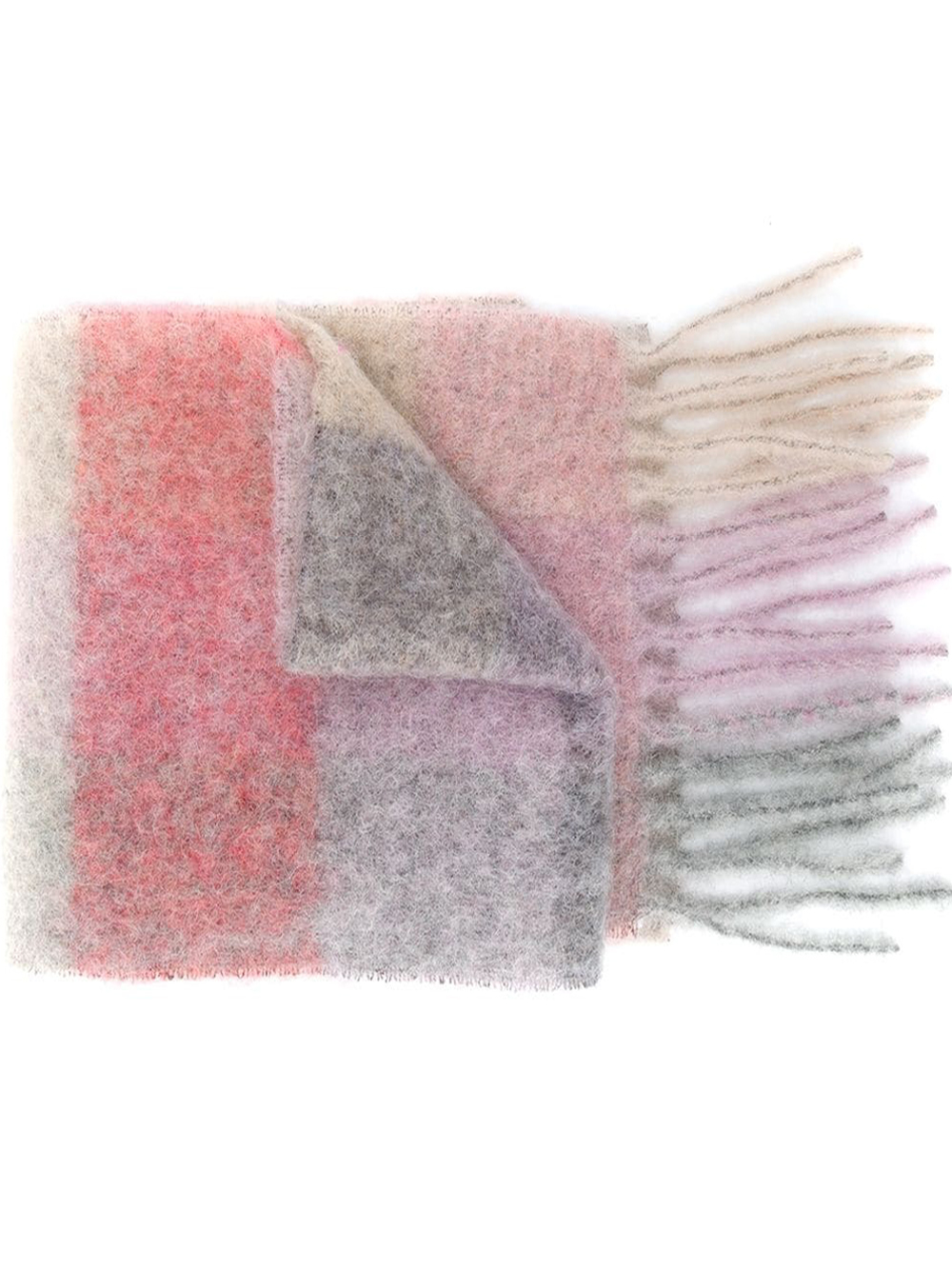 acne studios striped scarf