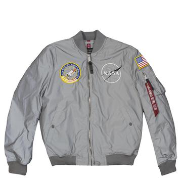 alpha industries reflective jacket