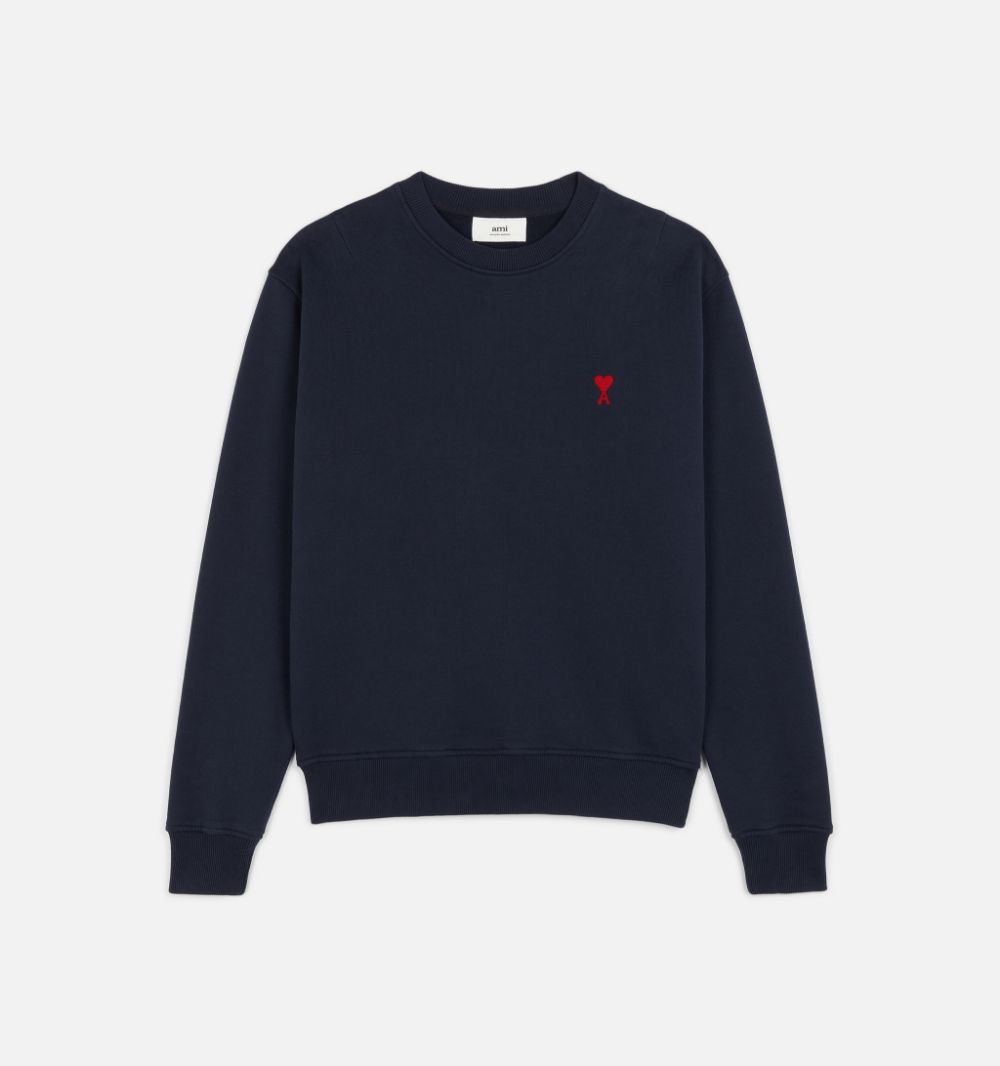 ami blue sweatshirt