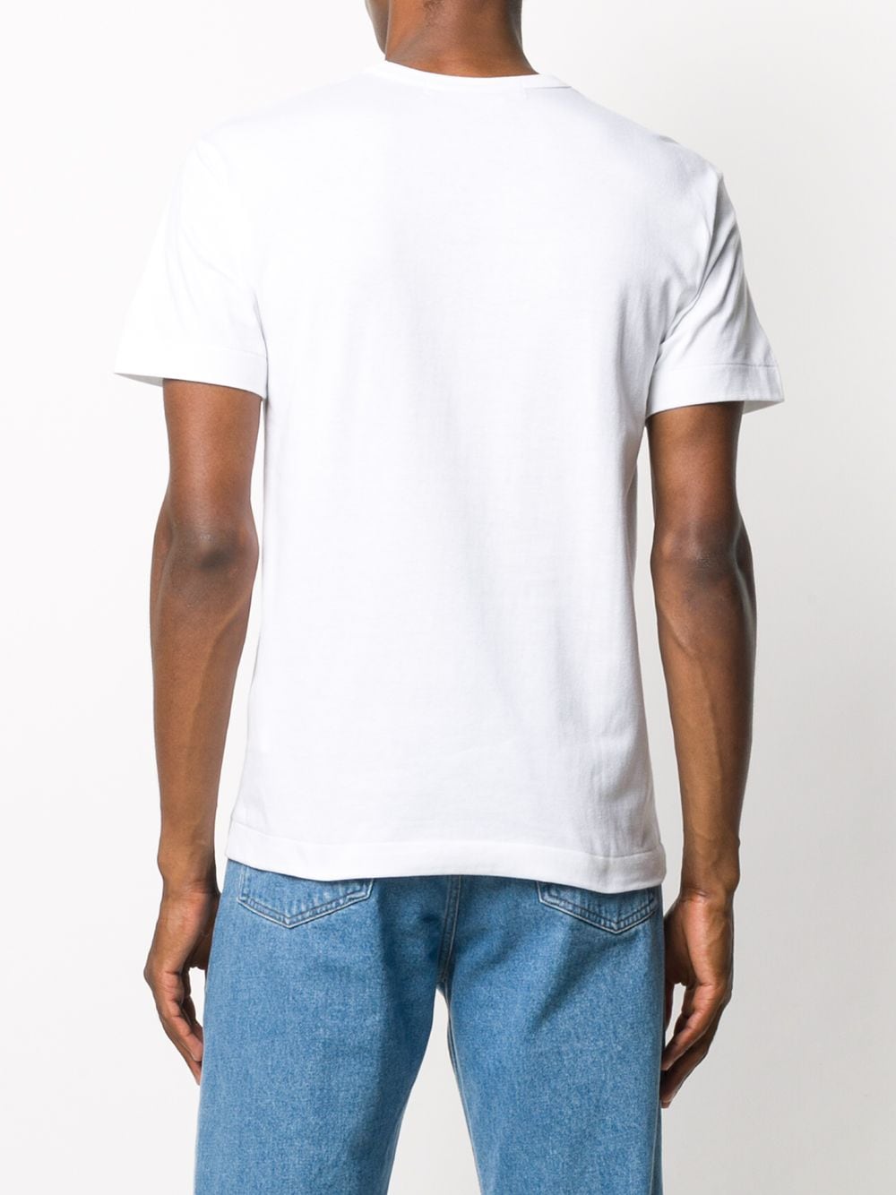 comme des garçons white shirt