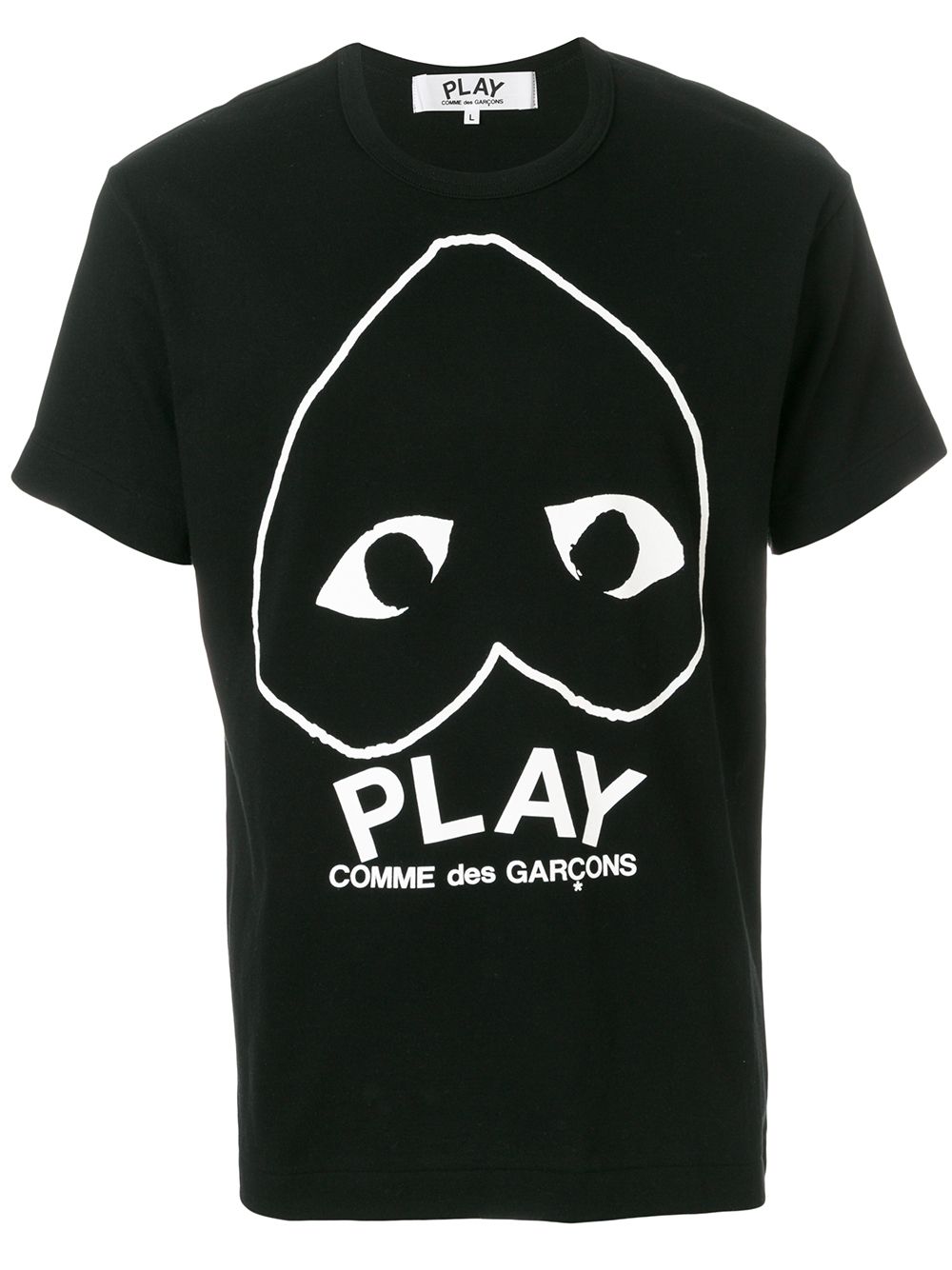 play t shirt black