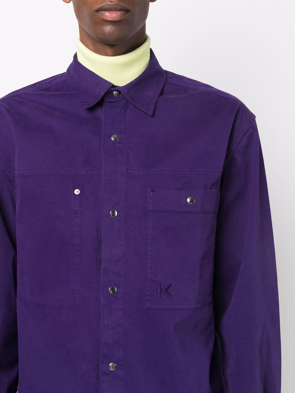 purple kenzo shirt