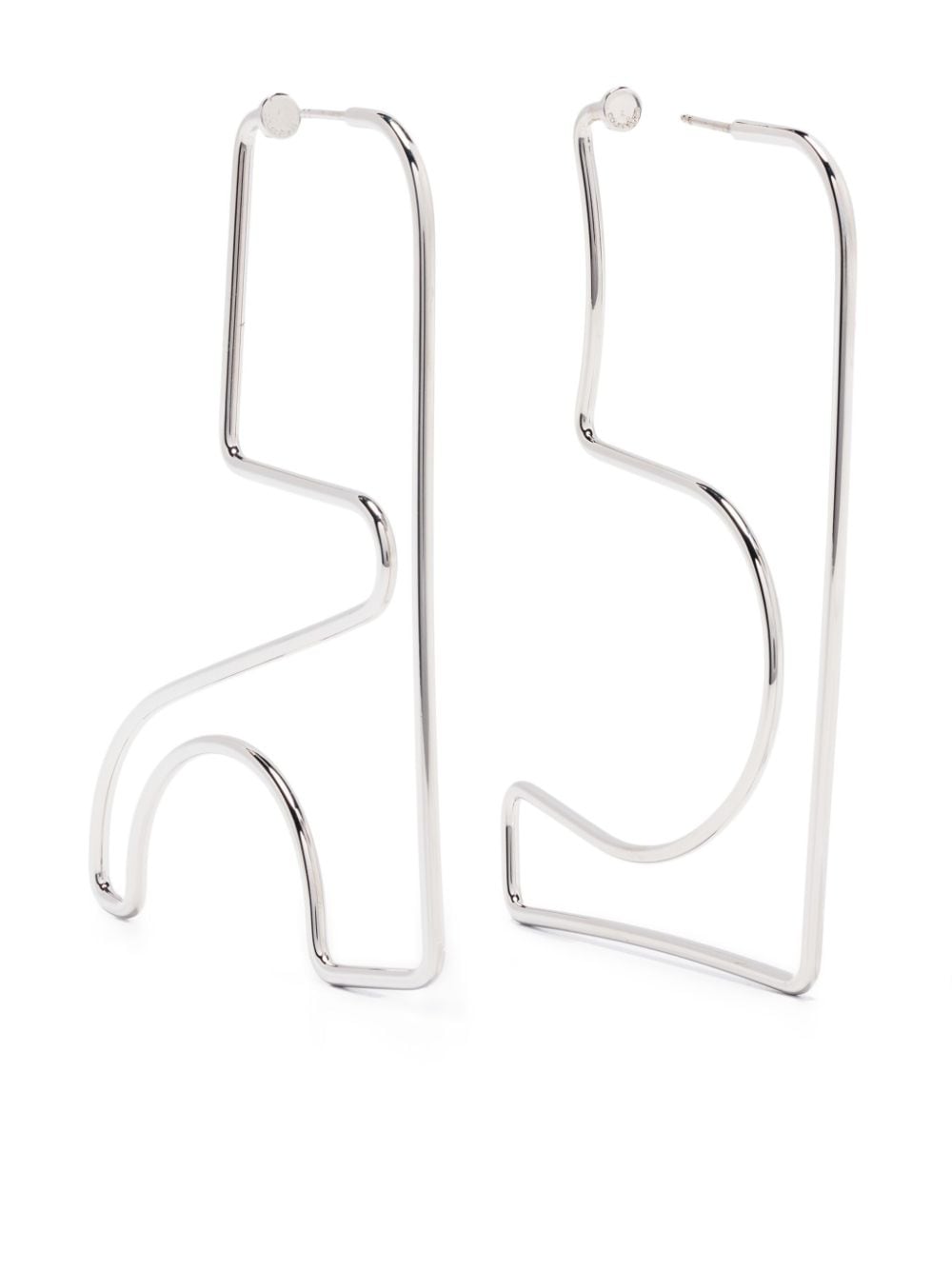 Courrèges Medium Ac Dangle Earrings