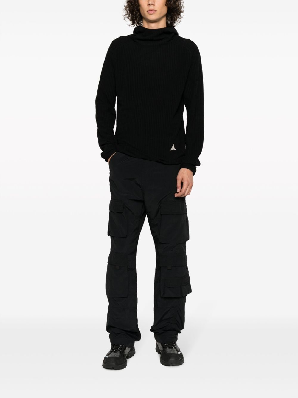 ROA HIKING GRID HOODIE SIZE S