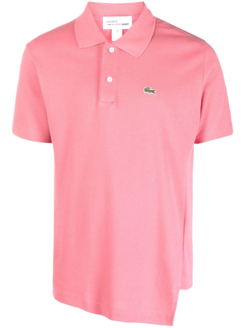 lacoste polo shirt men pink in cotton COMME DES GARÇONS SHIRT d — 2