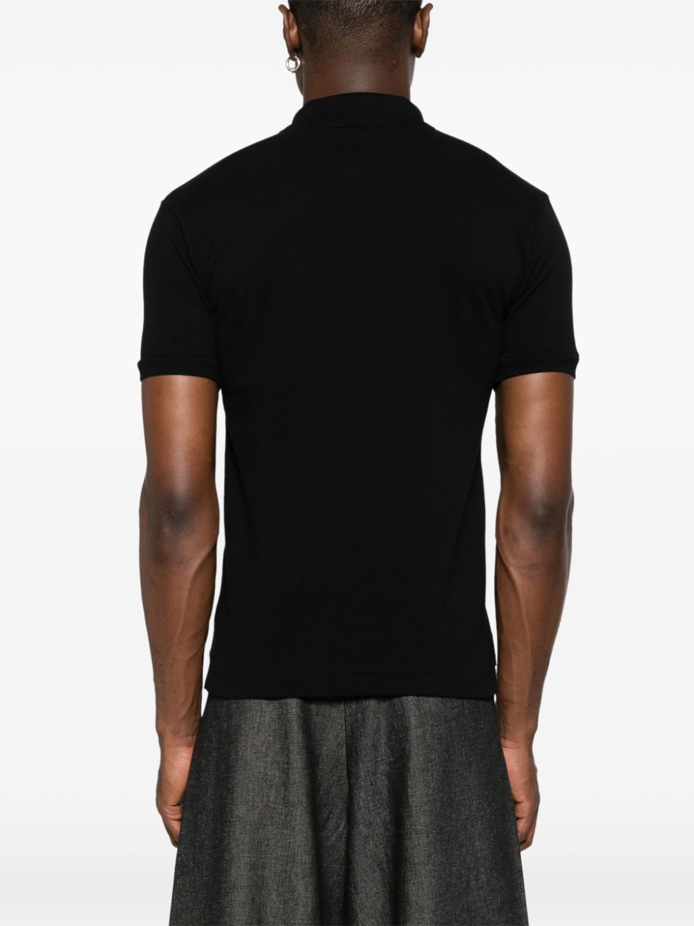 Comme Des Garçons Play Embroidered Heart Polo Shirt