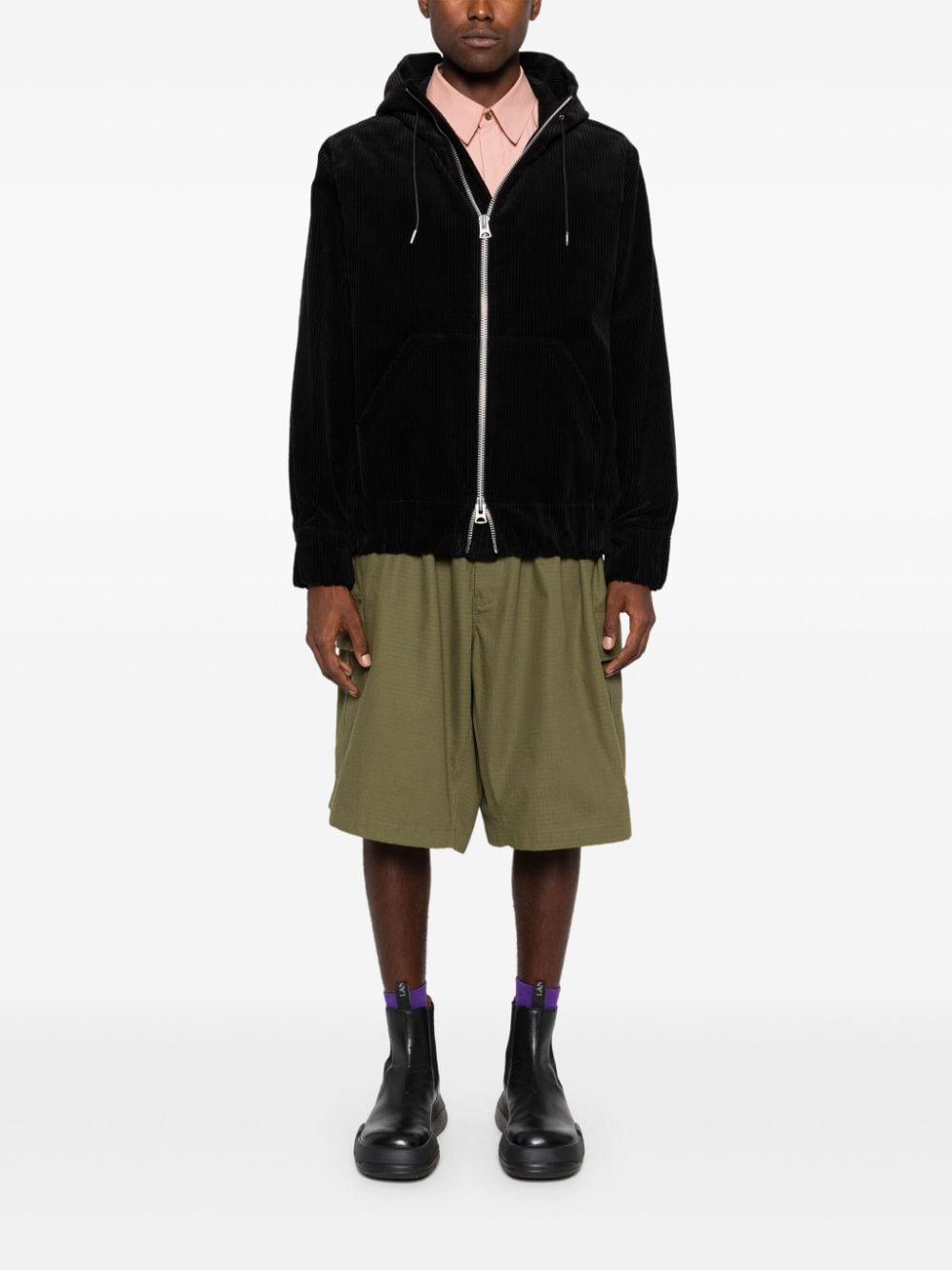 Sacai Corduroy Hoodie 美品 Sacai Corduroy Hoodie 美品