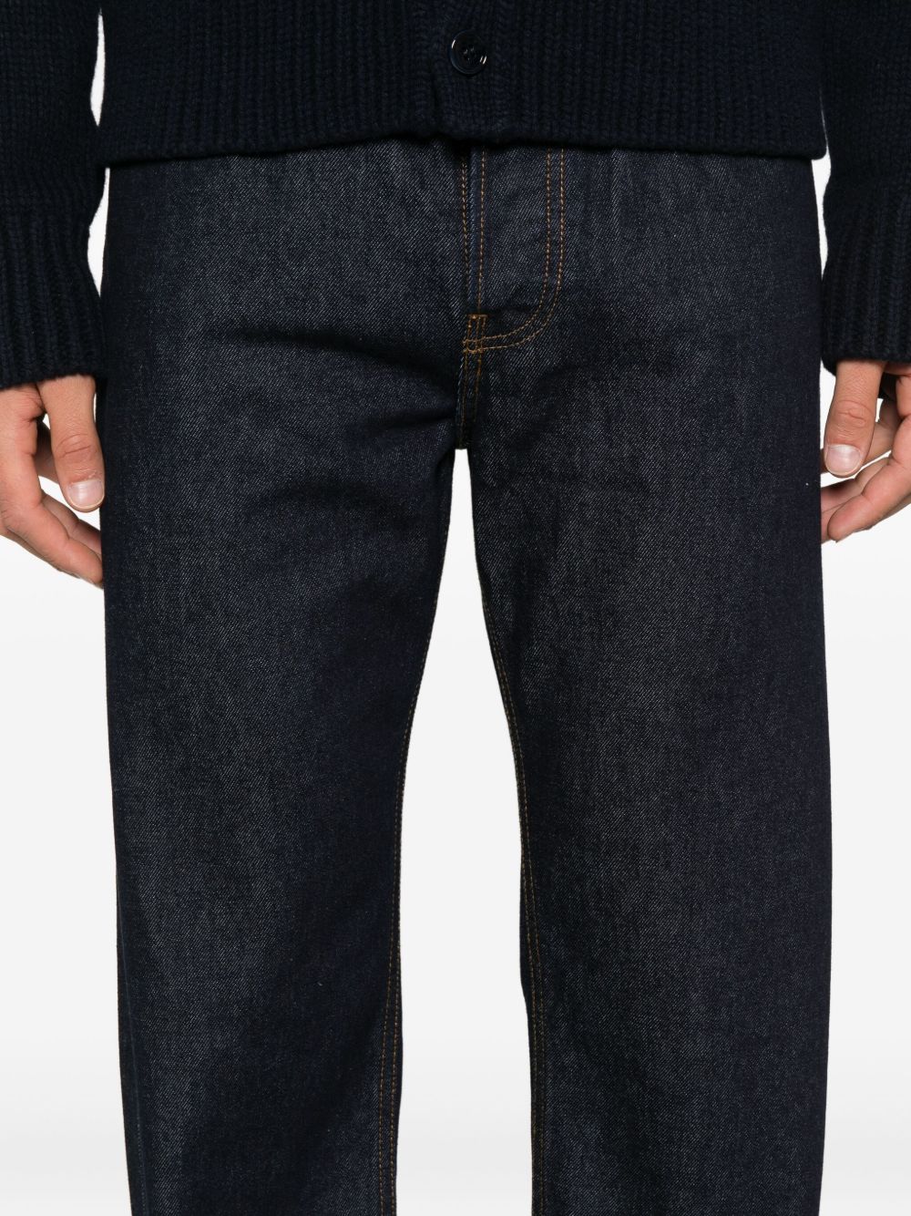 Dries Van Noten 01670 Panthero Jeans In Multi