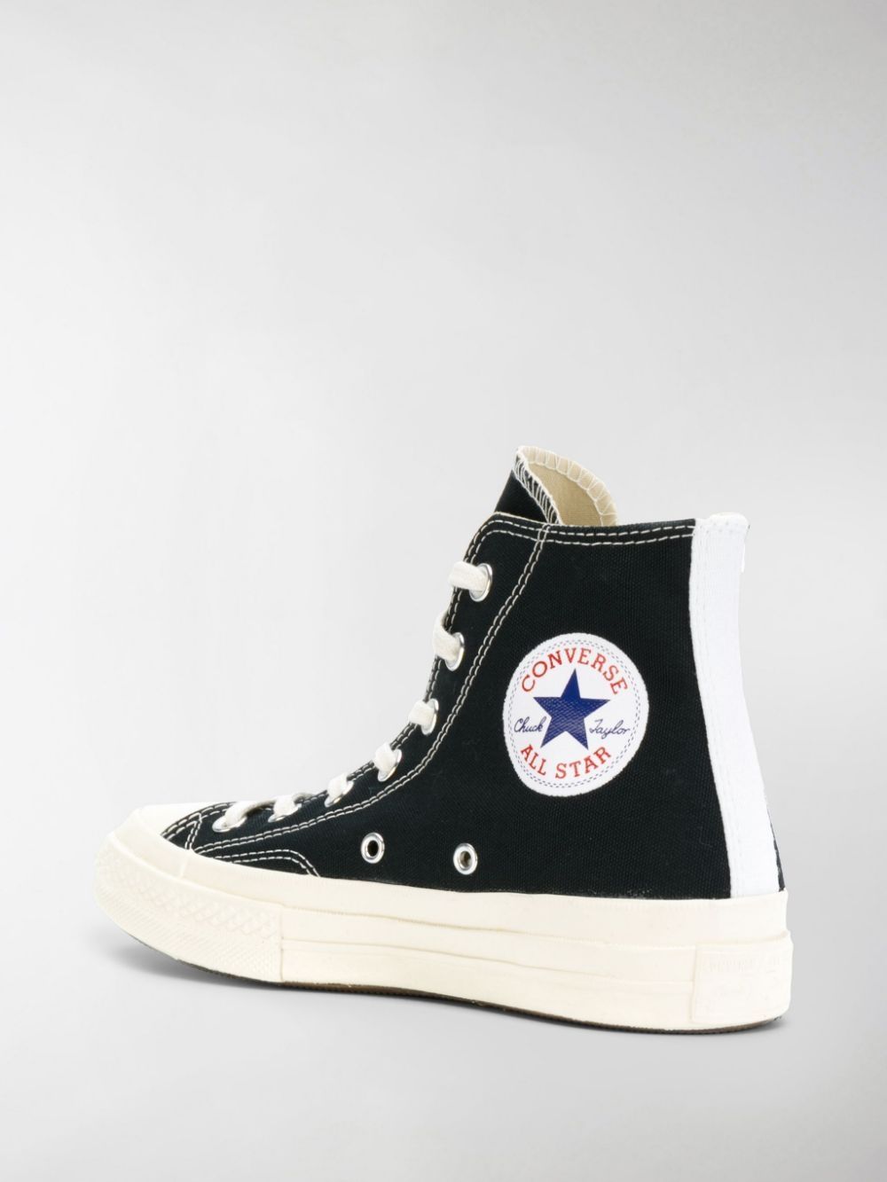 comme des garçons black converse