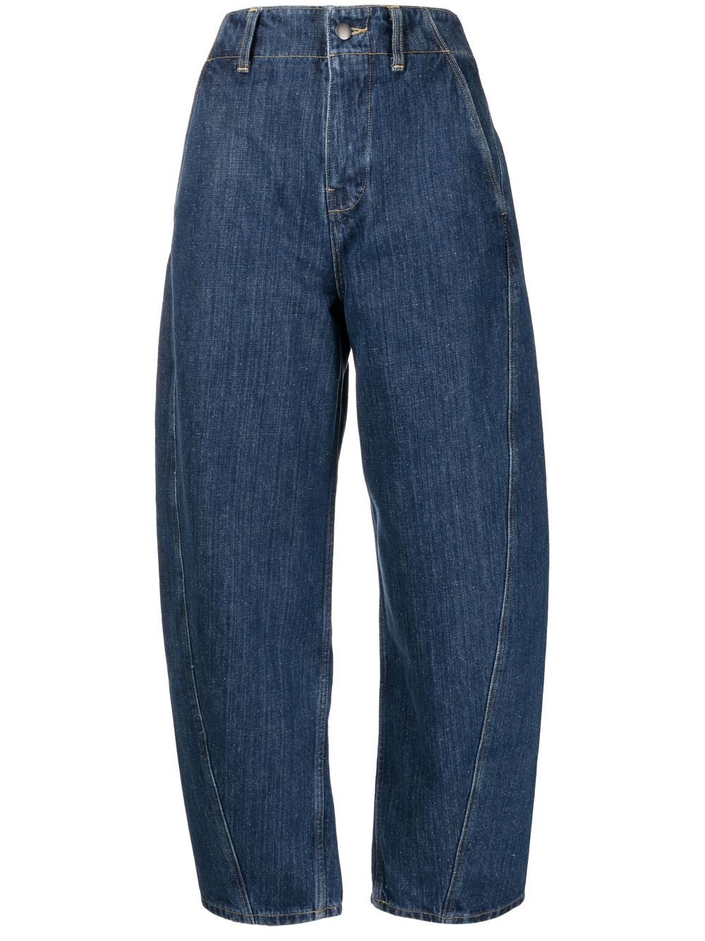 Studio Nicholson Akerman Pants Woman Indigo In Cotton