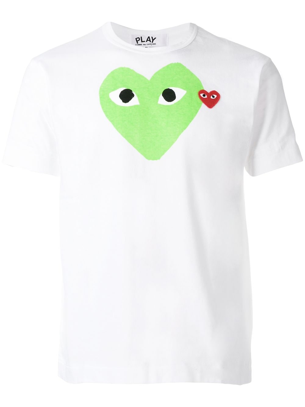 Red Heart Mens Tshirt Comme Des Garcons Shirt Logo Tee Comme