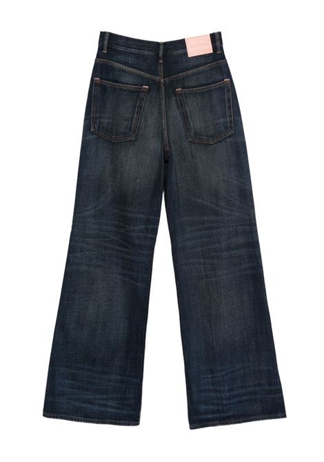 regular fit 2022f jeans woman dark blue ACNE STUDIOS | A00554838