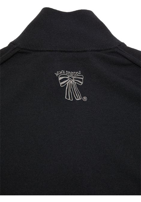zip up cardigan man black  ACNE STUDIOS | B60365900