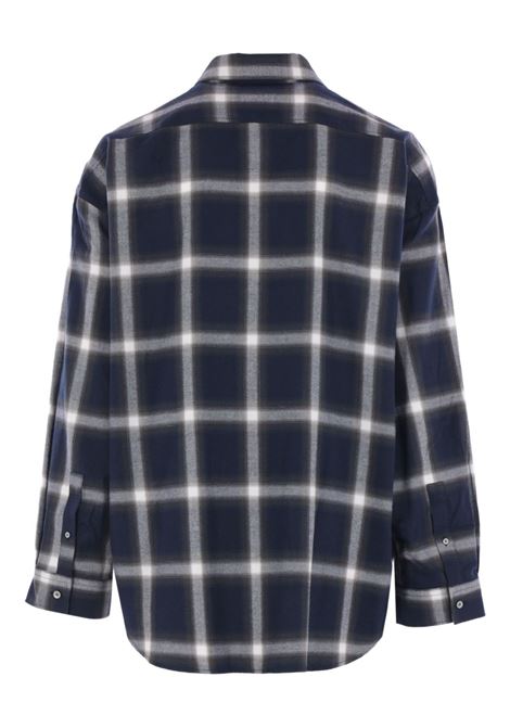 putton-up shirt man navy ACNE STUDIOS | BB0632AV7