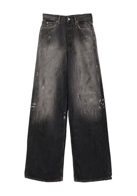 loose fit jeans 1981 man black  ACNE STUDIOS | C00081900
