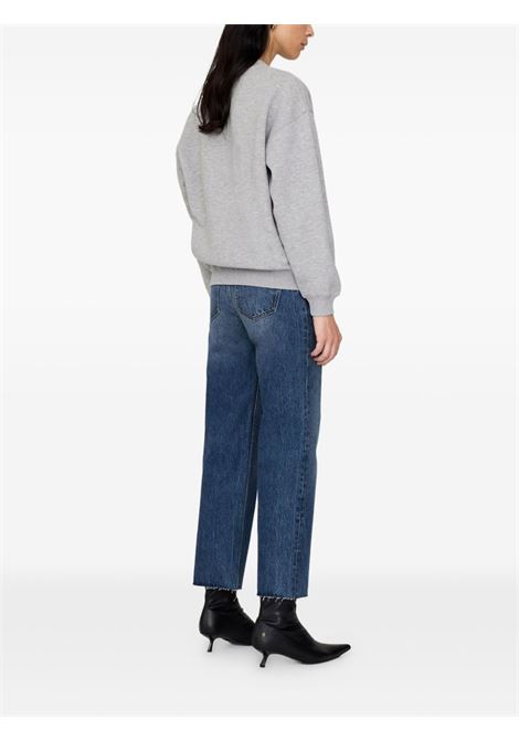 spencer sweatshirt woman grey  ANINE BING | A-08-11531GRM1