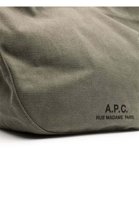 jurnal satchel bag woman khaki APC | PSAJZ-M61939JAA