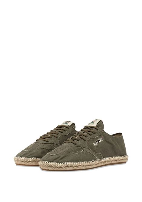 espadrllas sandy snekaers man military green  AUTRY | ESLMCV04